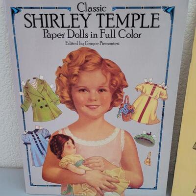 Lot 304: (2) Shirley Temple Paper Doll Book and 1 Madame Alexander Set