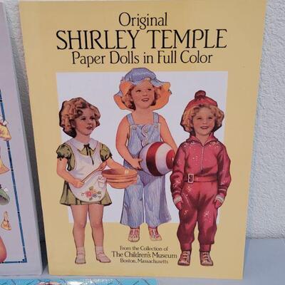 Lot 304: (2) Shirley Temple Paper Doll Book and 1 Madame Alexander Set