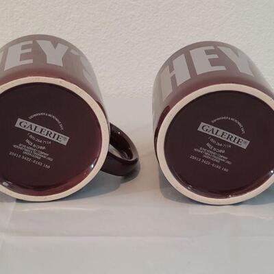 Lot 306: (2) Extra Large Hershey Mugs