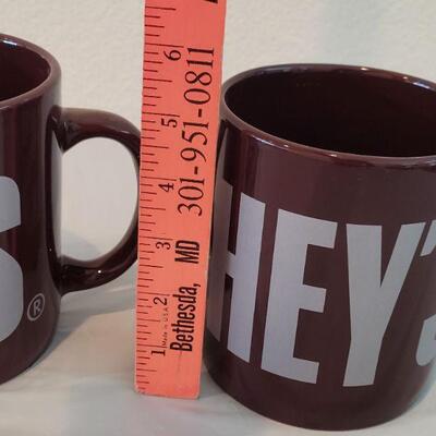 Lot 306: (2) Extra Large Hershey Mugs