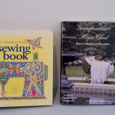 Lot 308: (2) Sewing Books