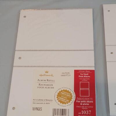 Lot 309: Hallmark Photo Albums and Extra Pages Lot