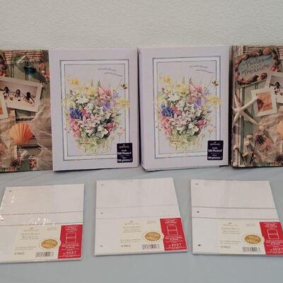 Lot 309: Hallmark Photo Albums and Extra Pages Lot