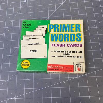 #67 Primer Words Flash Cards