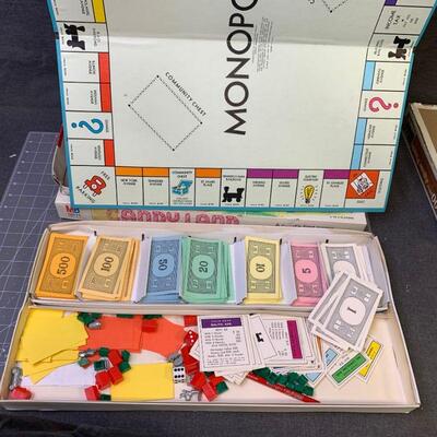 #75 Vintage Candy Land & Monopoly