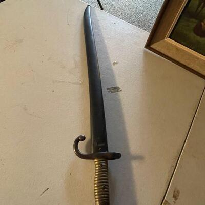 Sword and Scabbard Mark AB 14300