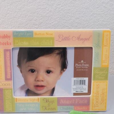 Lot 323: (2) New Picture Frames and Hallmark Photo Album
