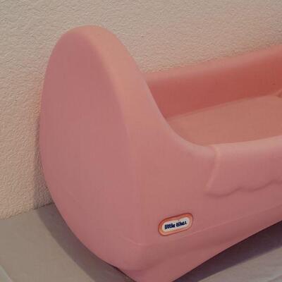 Lot 325: Pink Little Tikes Doll Cradle 