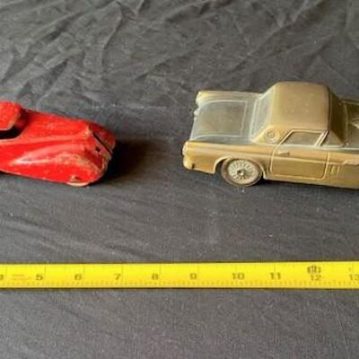 LOT#T26: Vintage Toy Car Lot