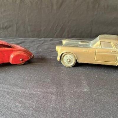 LOT#T26: Vintage Toy Car Lot