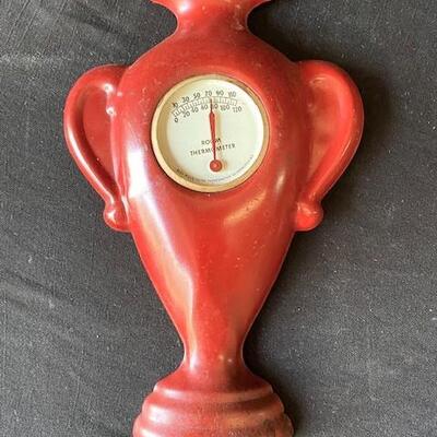 LOT#T34: Vintage Tel-Tru Thermometer