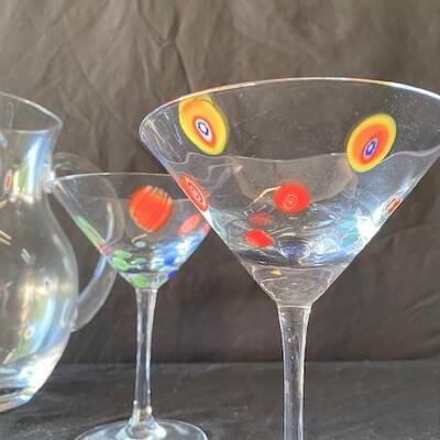 LOT#B70: Millie Forte Martini Set