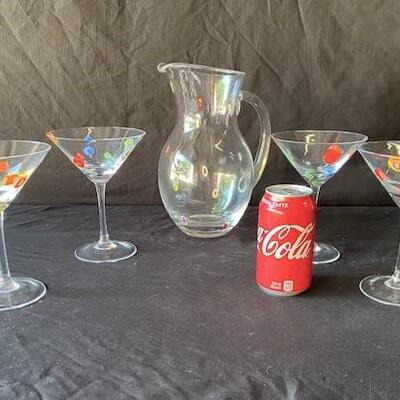 LOT#B70: Millie Forte Martini Set