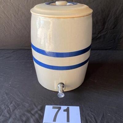 LOT#B71: Stoneware Water Crock
