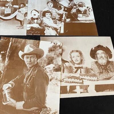 LOT#B72: Cardstock Photo Reprints Lot #1