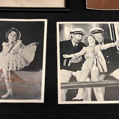 LOT#B73: Shirley Temple Cardstock Photo Reprints