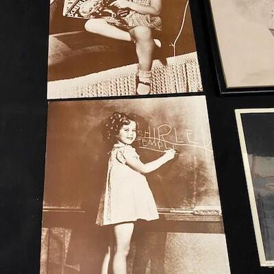 LOT#B73: Shirley Temple Cardstock Photo Reprints