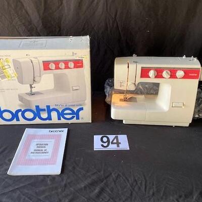 LOT#H94: Brother VX-1100 Deluxe Sewing Machine