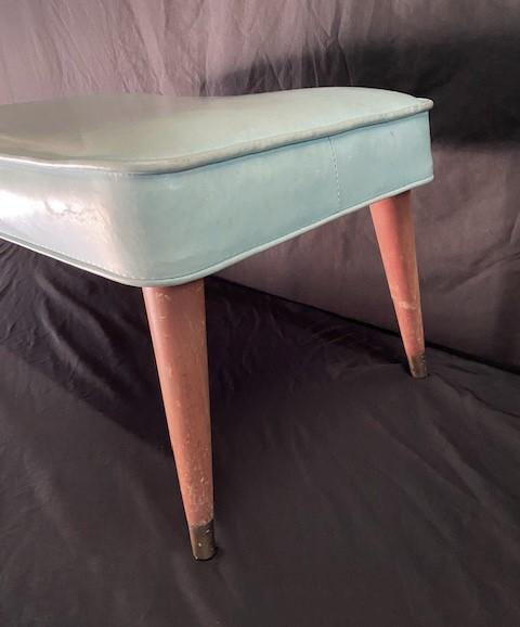 Seafoam outlet green ottoman