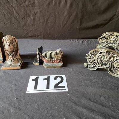 LOT#H112: Bookend Lot #1