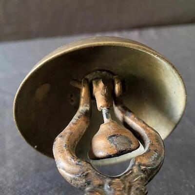 LOT#H114: Incomplete Hotel Lobby Bell Dated 1863