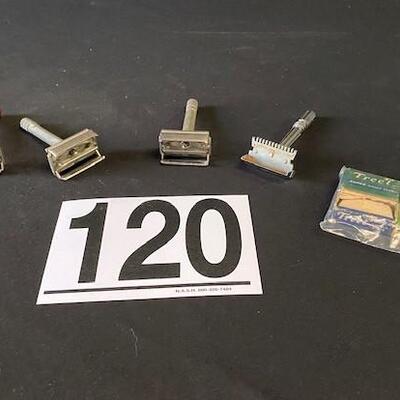 LOT#H120: Assorted Vintage Straight Razor Lot #1