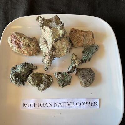 LOT#W135: Michigan Copper Ore