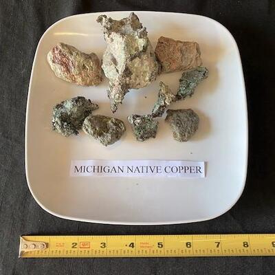 LOT#W135: Michigan Copper Ore