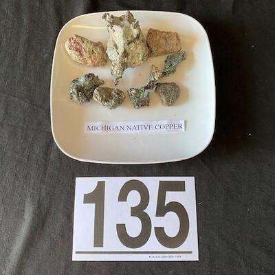 LOT#W135: Michigan Copper Ore