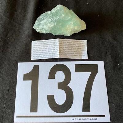 LOT#W137: Fluorite Hunk