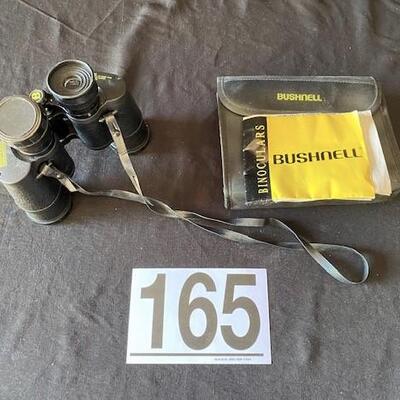 LOT#W165: Bushnell 7/35 Binoculars with Case