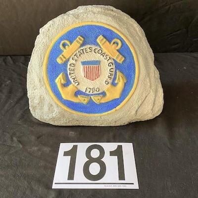 LOT#W181: US Coast Guard Stone