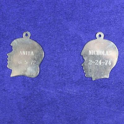 LOT#G199: Stamped 14K Silhouette Charms [3.3g]