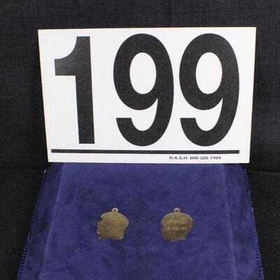 LOT#G199: Stamped 14K Silhouette Charms [3.3g]