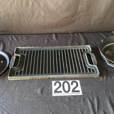 LOT#W202: Cast Iron Lot #1