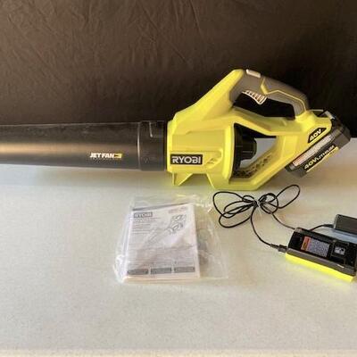 LOT#W209: Ryobi JetFan Blower