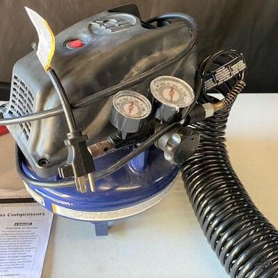 LOT#W214: Compressor &Chainsaw