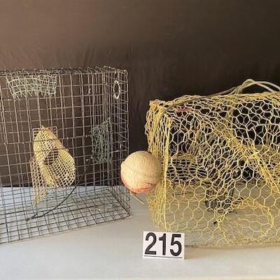 LOT#W215: 2 Crab Traps