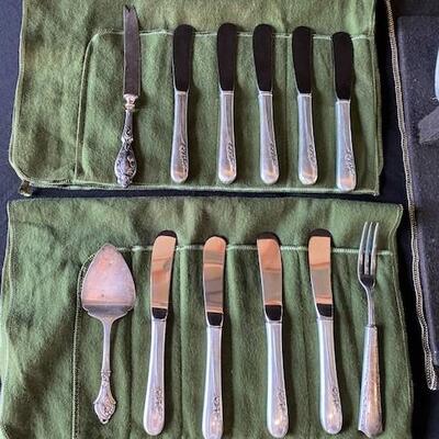 LOT#W244: 63 Piece Sterling Silver Flatware (1747g)