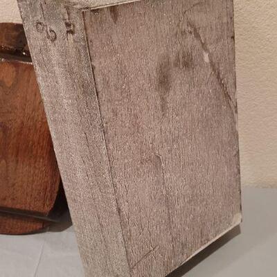 Lot 330: (2) Home Deco Trays Wood
