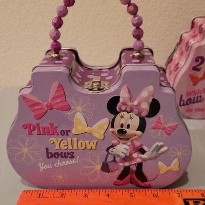 Lot 334: (3) New Metal Lunchbox Activity Purse