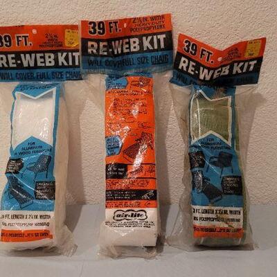 Lot 339: (3) Vintage New Stock RE-WEB Kits