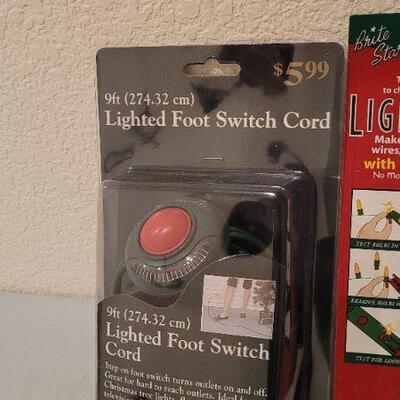 Lot 341: Assorted NEW Utility Tools (Switch Cord, Light Tester, Countdown Timer)