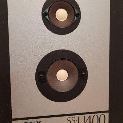 Lot 344: Pair of Vintage SONY Floor Speakers 