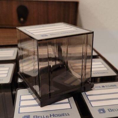 Lot 346: (2) Vintage Slide Organizer Trays