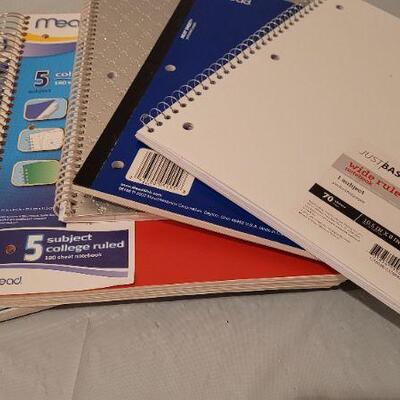 Lot 350: Assortment of New Notebook Paper