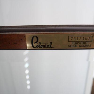 Lot #39: Impressive Vintage Midcentury Colonial of Zeeland Grandfather Clock