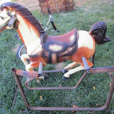 #4 Vintage Wonder Ride on Spring Horse