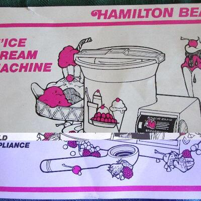 #18 N'Ice Cream Machine by Hamilton Beach, 2-Quart