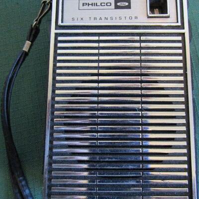 #25 Vintage Philco Transistor AM Radio 